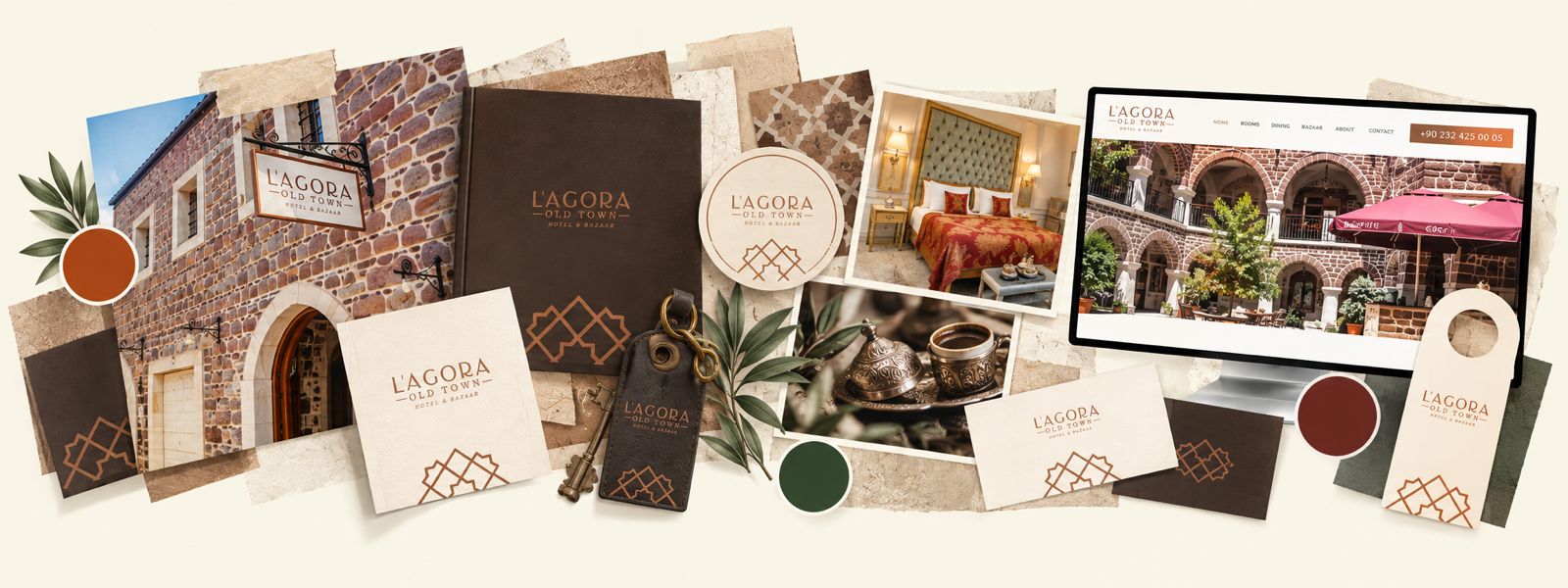 L’Agora Old Town Hotel and Bazaar courtyard